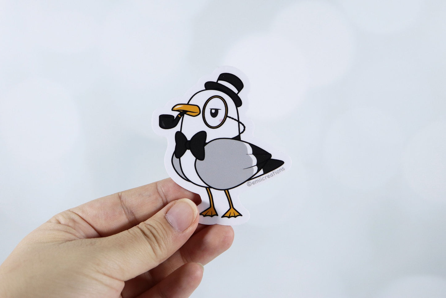 Dapper Gentle-animal Seagull Stickers