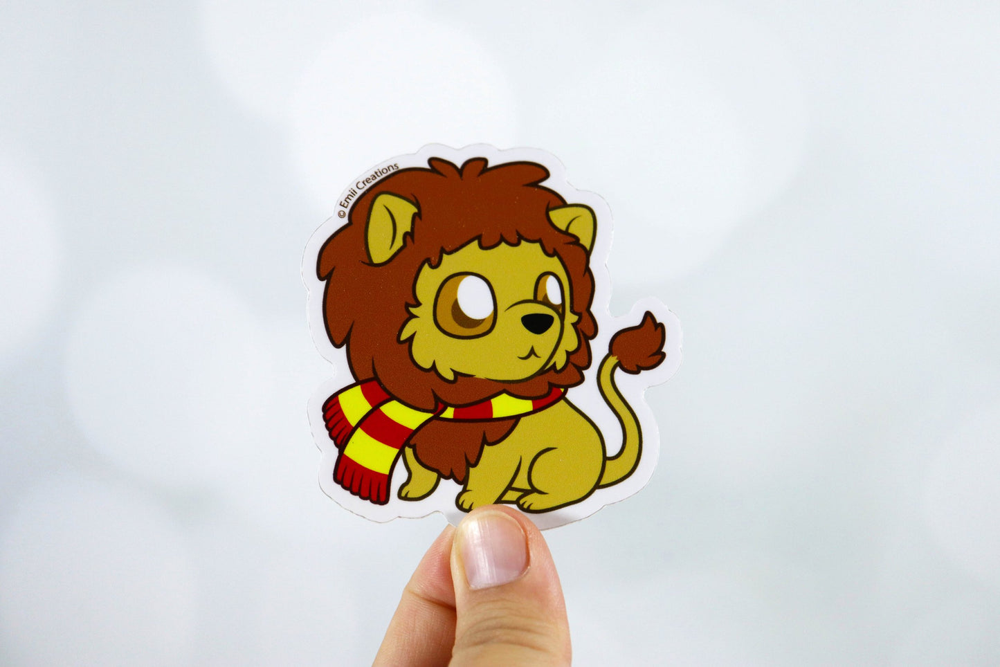Cute House Gryffindor Lion Harry Potter Stickers