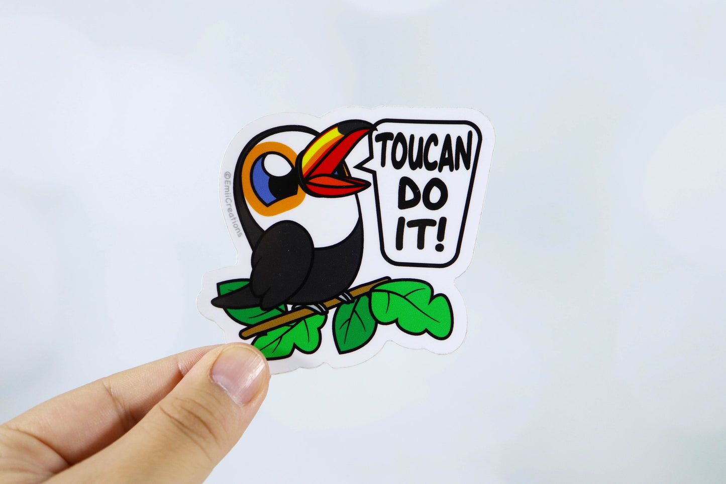 Cute Talking Bird Toucan Do It Stickers