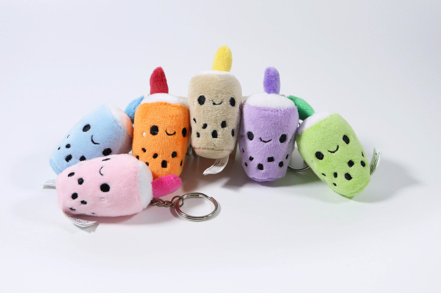 Cute Boba Plush Keychain - The Perfect Accessory for Bubble Tea Lovers!