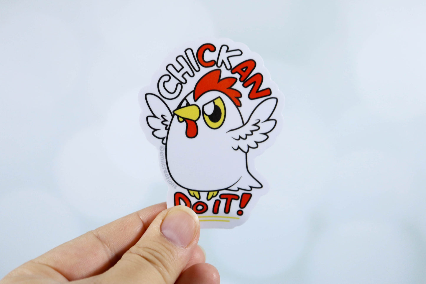 Cute Talking Bird Chickan Do It Chicken Stickers
