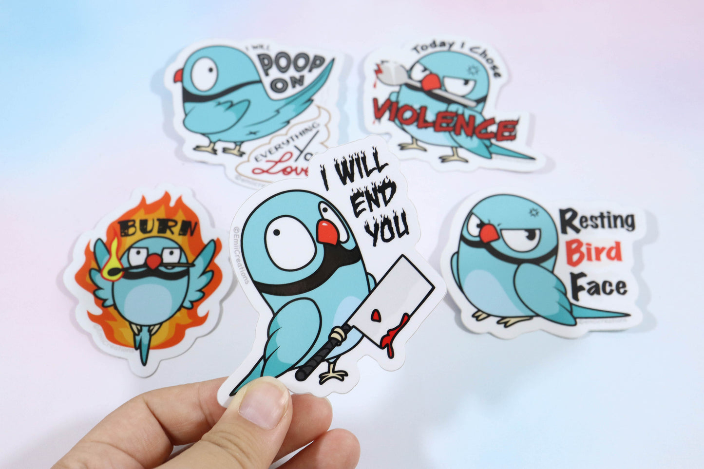 Haru Bird Sticker Set