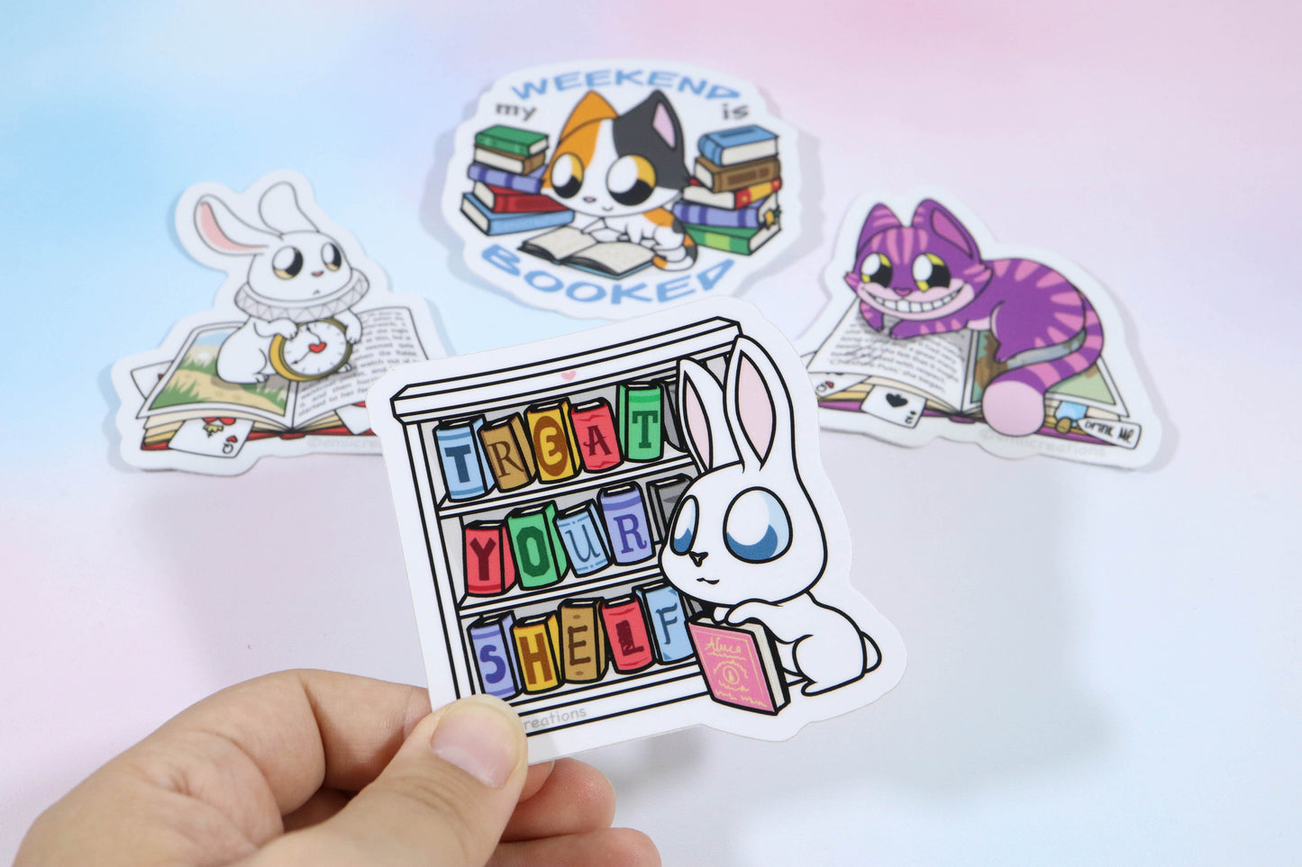 Book Lover's Sticker Set