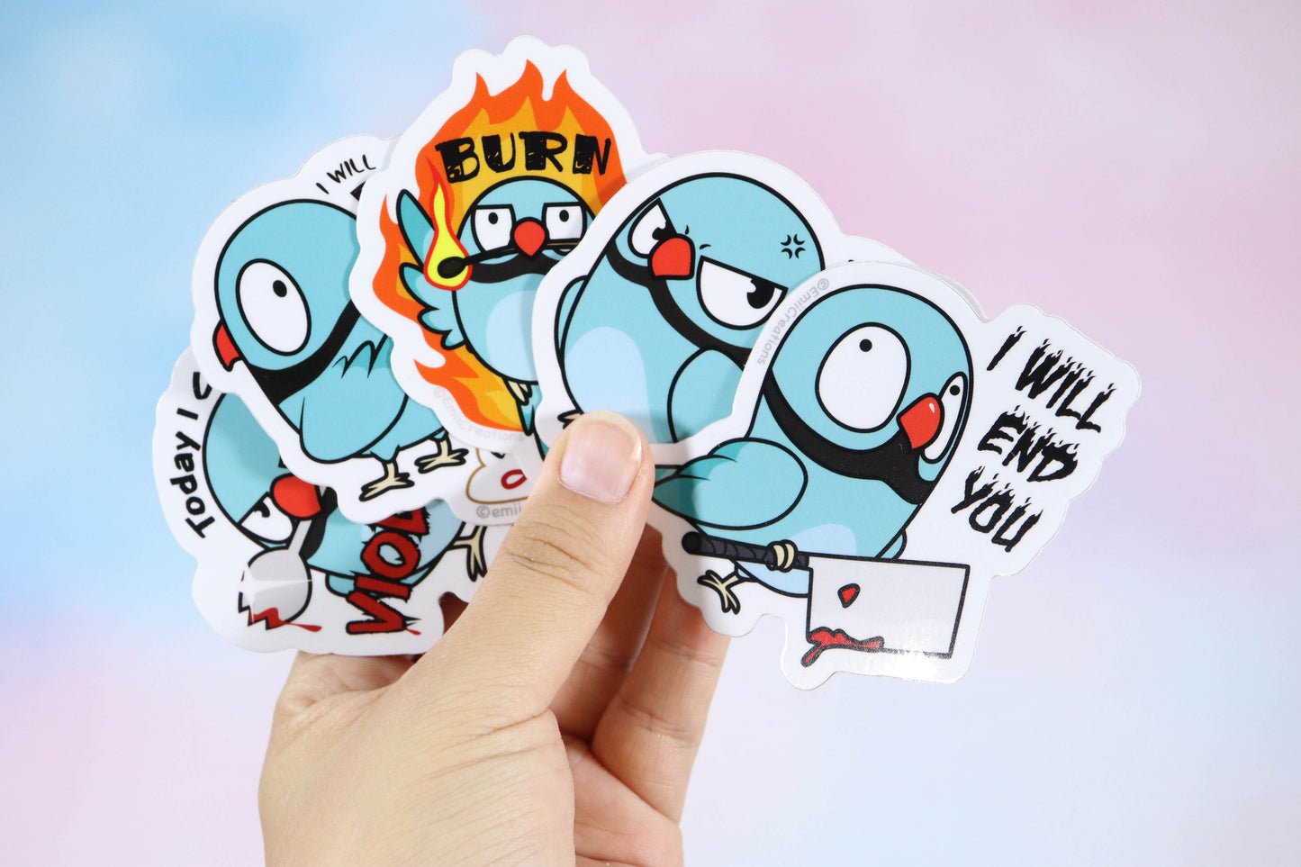 Haru Bird Sticker Set