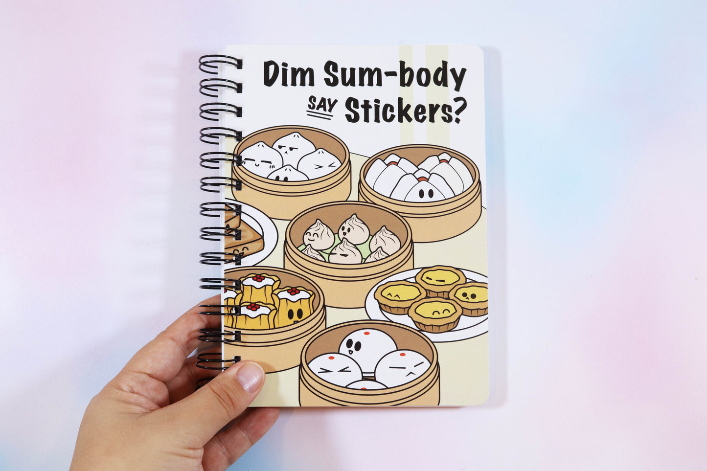 Dim Sum Reusable Sticker Book: Dim Sum Stickers