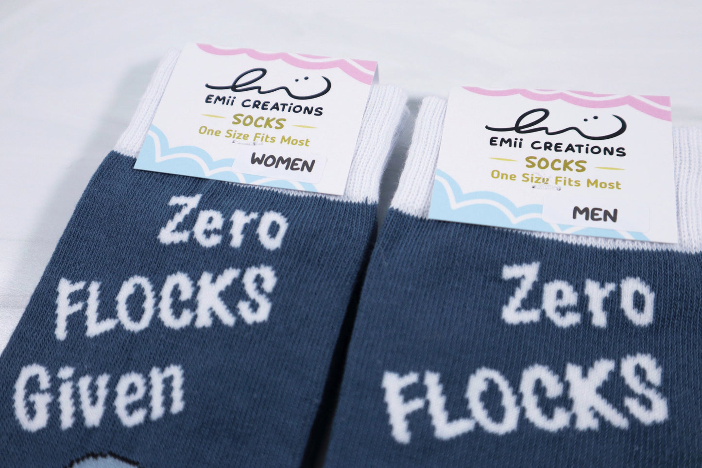 Zero Flocks Give Pigeon Bird Socks - Add Some Attitude to Your Step