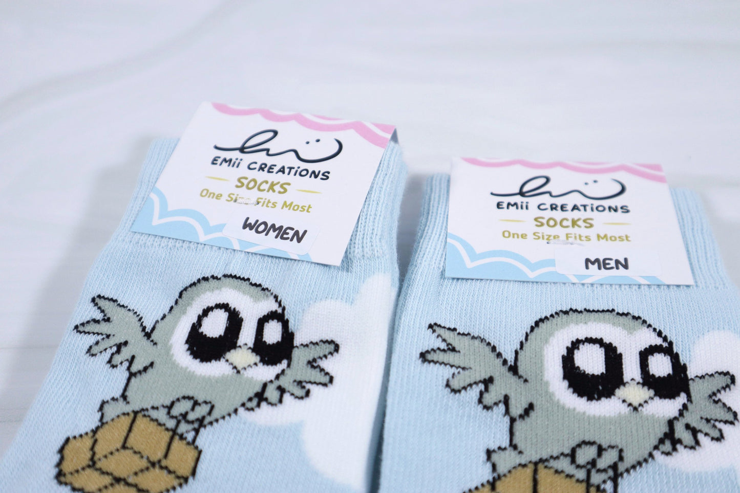 Magical Owl Delivery Socks - Let These Feathered Friends Deliver Your Style
