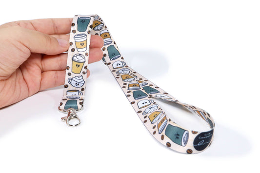Coffee Lanyard - Colorful Accessory for Caffeine Lovers