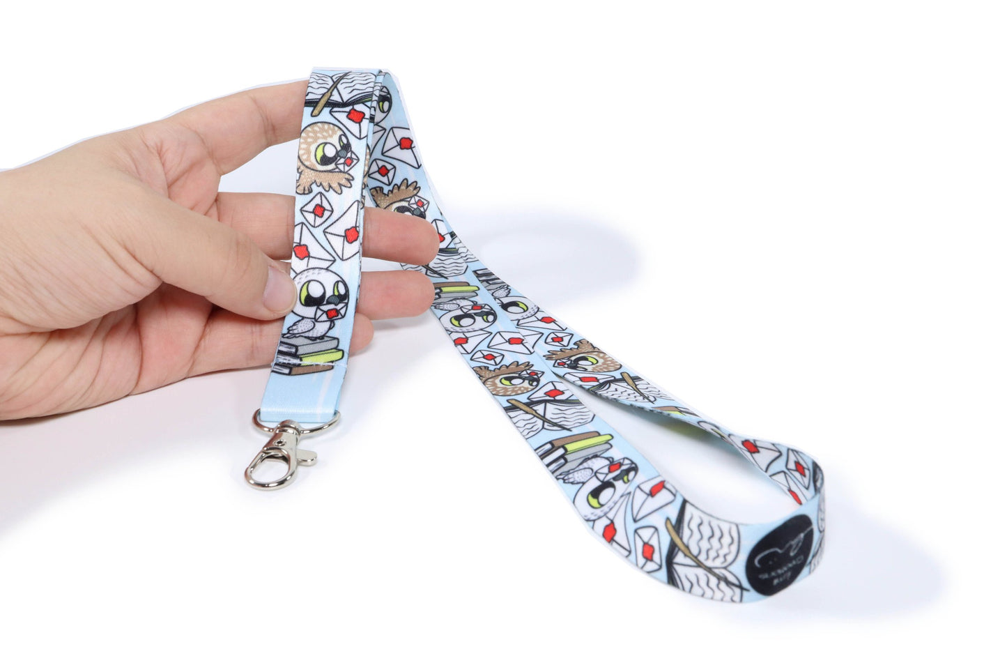 Owls Lanyard - Harry Potter Inspired Cute Magical Badge and Key Holder