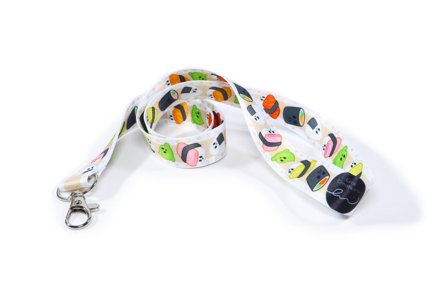 Sushi and Wasabi Lanyard - Cute Design for Japanese Cuisine Lovers