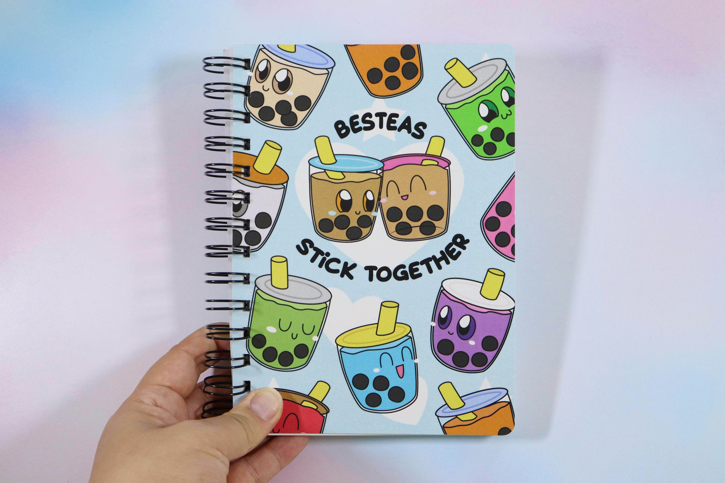 Boba Besteas Reusable Sticker Book: Cute and Fun for Foodies