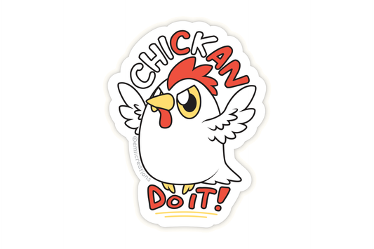 Cute Talking Bird Chickan Do It Chicken Stickers