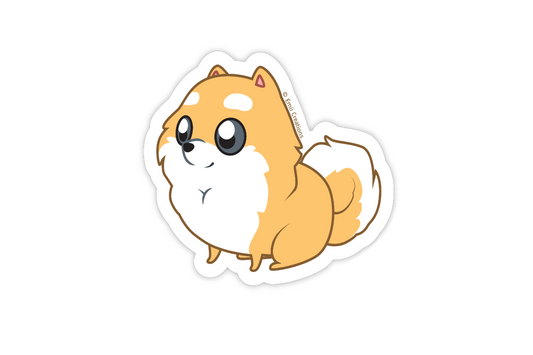 Cute Dog Pomeranian Stickers
