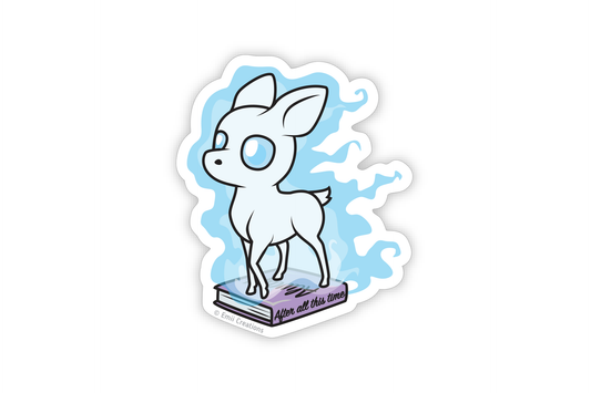 (Pack of 6) Cute Patronus Deer Sticker ($2 each)