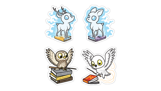 Harry Potter Creatures Sticker Set