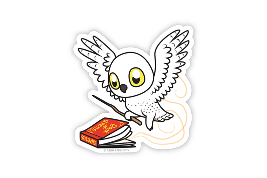 Cute Harry Potter Inspired Hedwig Owl Stickers