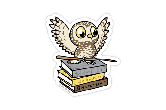 Cute Harry Potter Pigwidgeon Owl Inspired Stickers