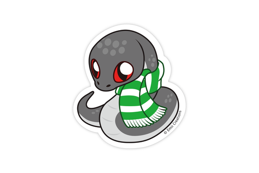 Cute House Slytherin Snake Harry Potter Stickers