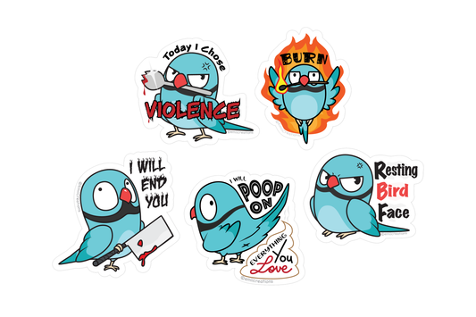 Haru Bird Sticker Set