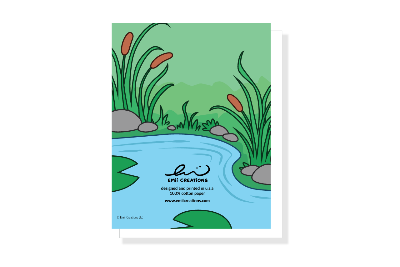 Capy Life Card - Capybara Duck Friendship Pun