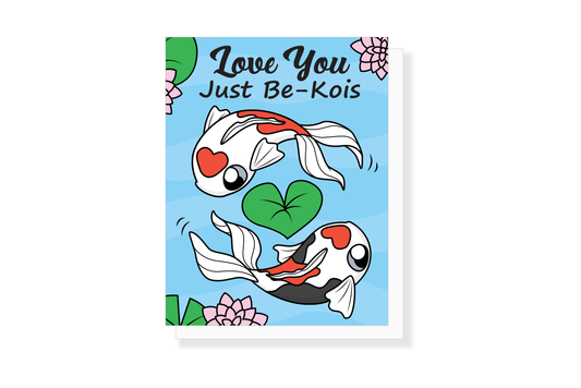 (Pack of 6) Just Be Kois Card ($2.50 each)