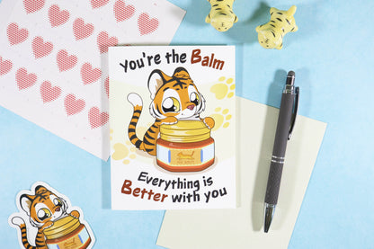 You're the Balm Card - Cute Asian Pun Greeting Card