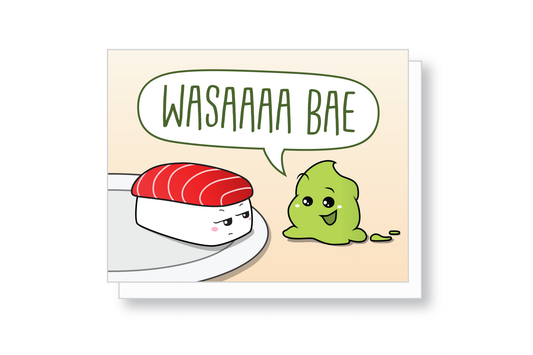 (Pack of 6) WasaBae Love Card ($2.50 each)