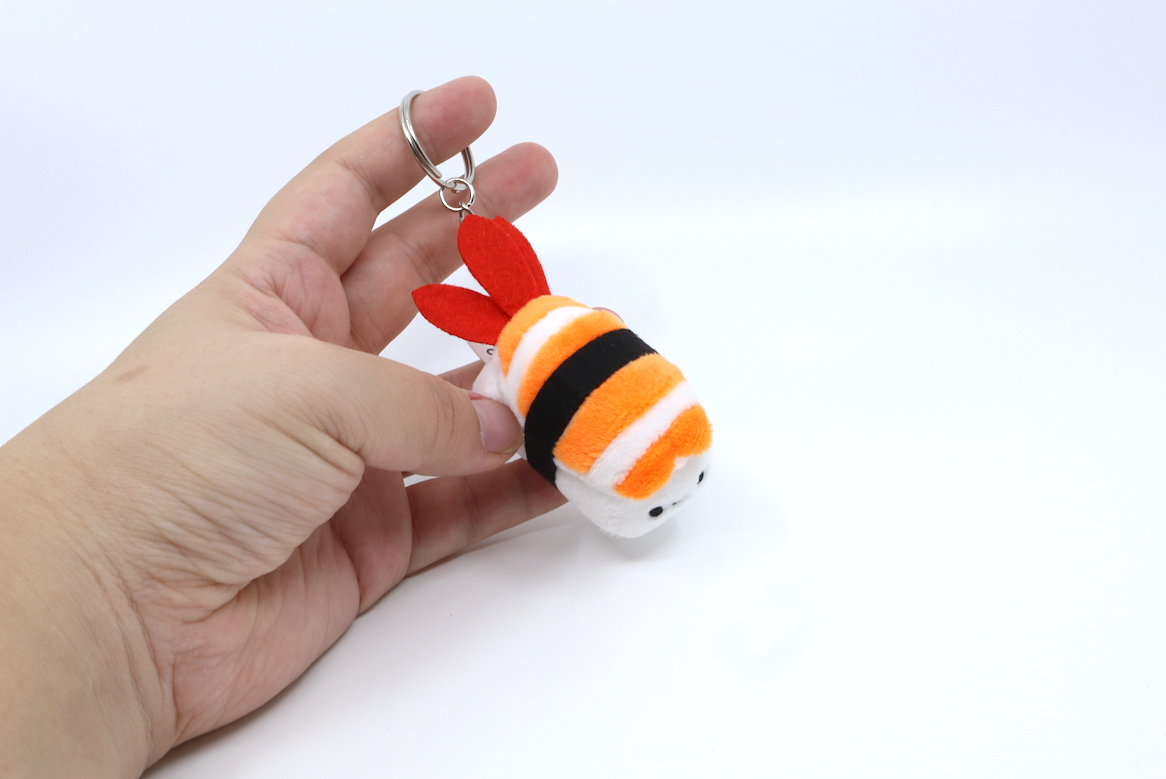 Cute Nigiri Sushi Plush Keychain - Perfect for Sushi Lovers and Collectors!