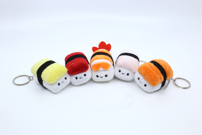 Cute Nigiri Sushi Plush Keychain - Perfect for Sushi Lovers and Collectors!