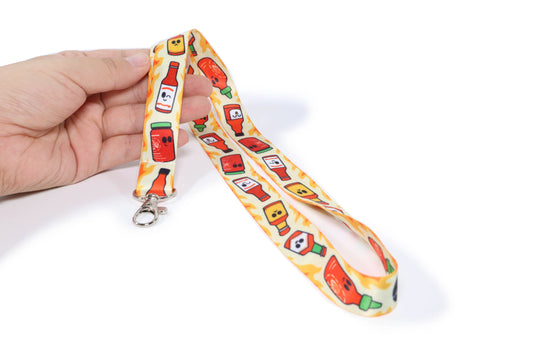 (Pack of 4) Hot Sauce Lanyard ($4 each)