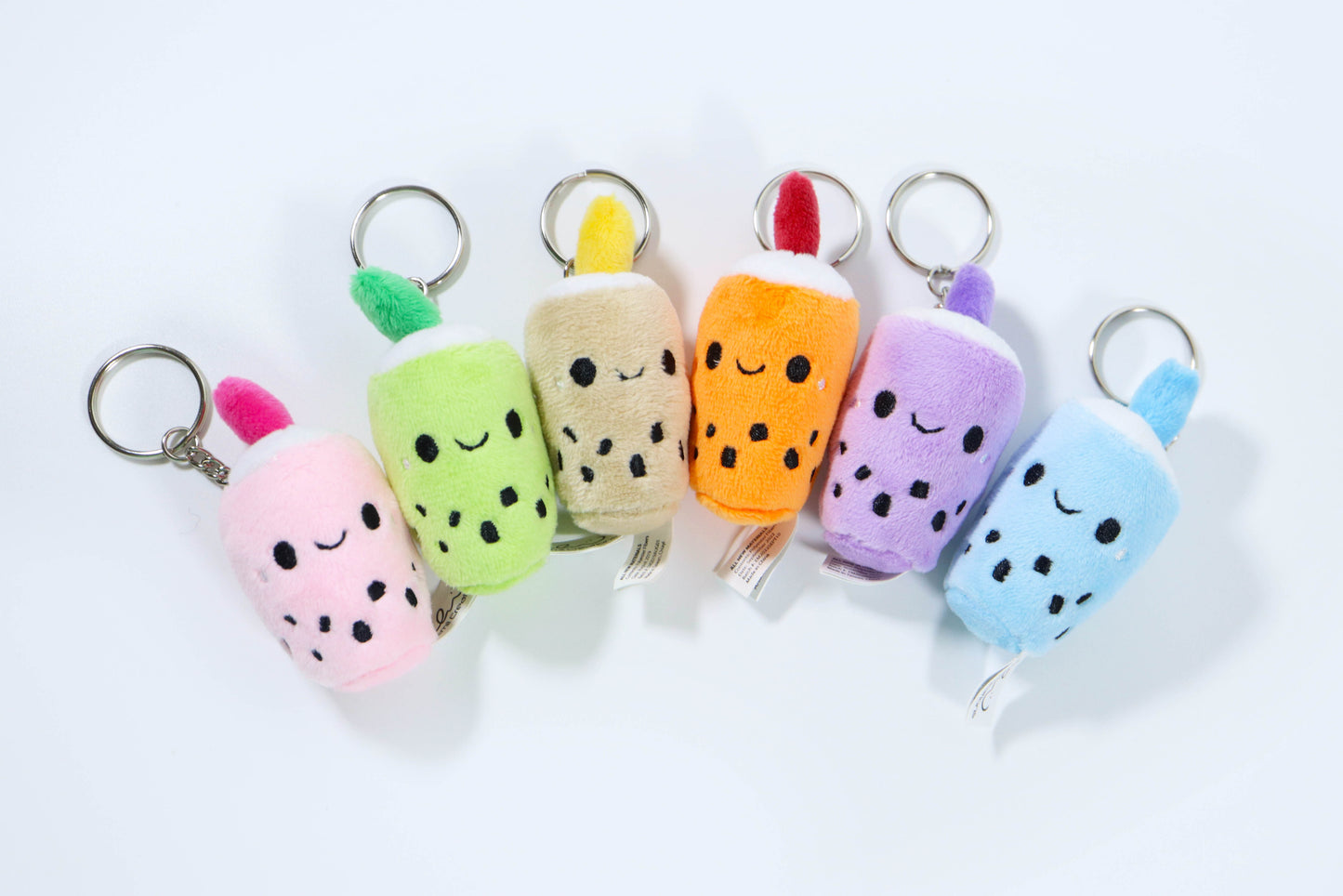 Cute Boba Plush Keychain - The Perfect Accessory for Bubble Tea Lovers!