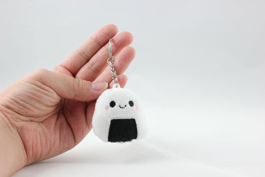(Pack of 2) Tiny Onigiri Rice Ball Plush Keychain ($5 each)