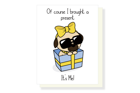 (Pack of 6) PL Present Birthday Card ($2.50 each)