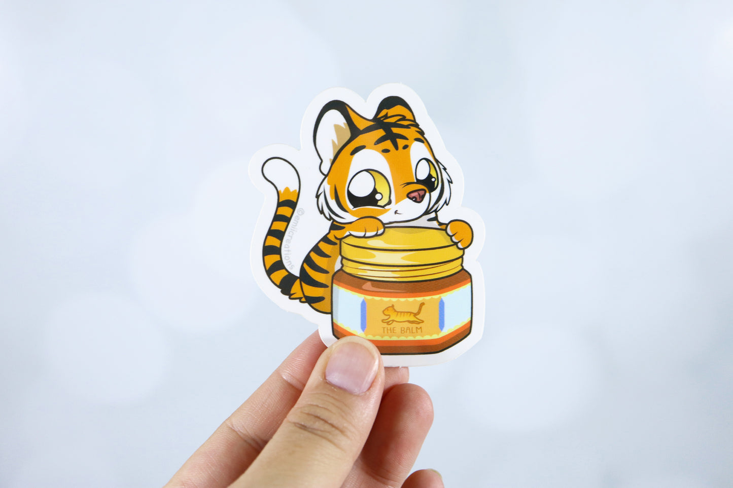 Tiger Balm Tiger Sticker - Asian Themed Cute and Fun