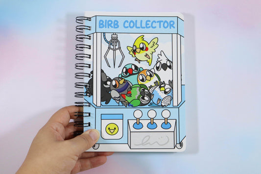 Bird Claw Machine Reusable Sticker Book: Fun and Creative Bird Lovers